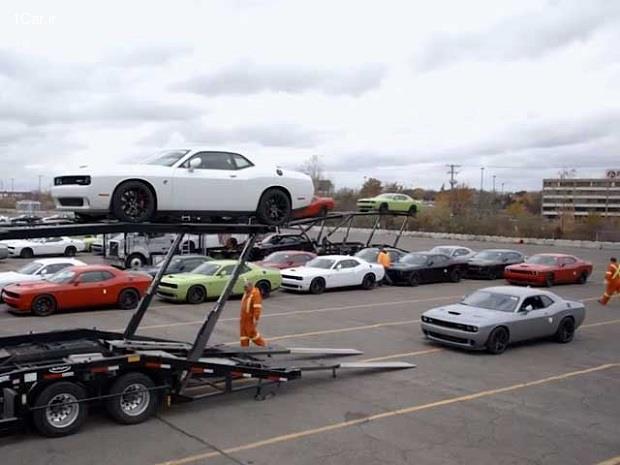 اولین چلنجر Hellcat بارگیری شد!
